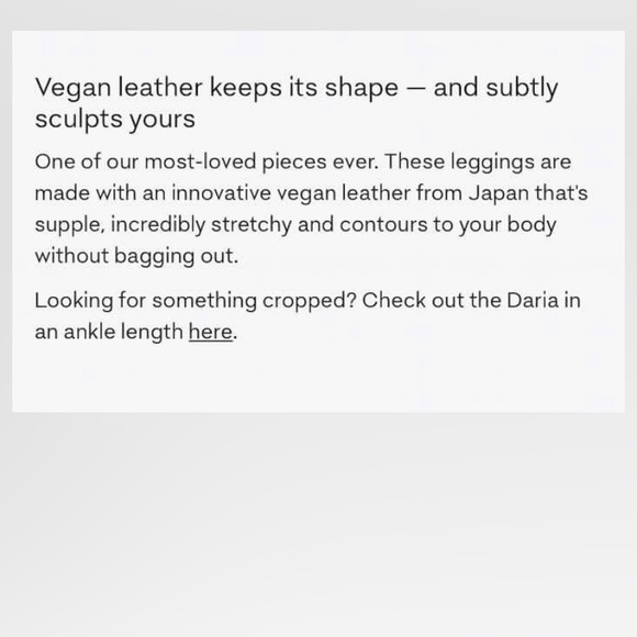 Aritzia Wilfred Free Daria Leather Leggings - Picture 8 of 13